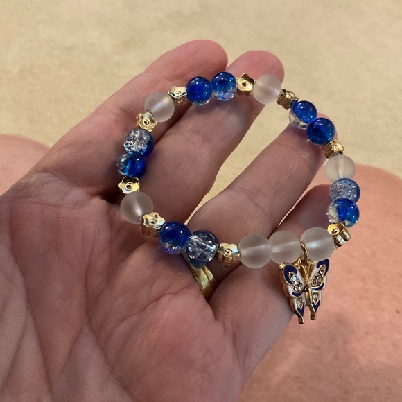 Bracelet elastic beaded NWOT - Picture 4 of 4